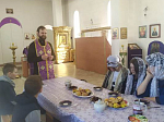 В день памяти 40 Севастийских мучеников в Воскресной школе Михайло-Архангельского храма прошло чаепитие