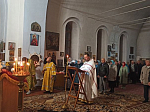 В Богучарском благочинии молитвенно встретили Светлое Христово Воскресение