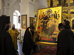 Икона Божией Матери «Всецарица», написанная на Святой Горе Афон, прибыла в г. Острогожск