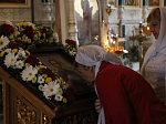 Богослужение в канун престольного праздника Александро-Невского храма-колокольни