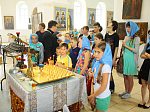 Экскурсия в храм детей из летнего оздоровительного лагеря «Приозёрье»