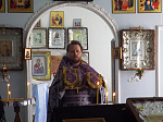 Иеромонах Тихон (Жданов) отслужил Божественную литургию и панихиду в селе Ольховатка