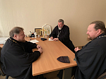 Состоялось очередное заседание межъепархиальной коллегии председателей отделов Воронежской митрополии по работе с казачеством