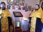 Секретарь Россошанской епархии совершил молебное пение прписп. Сергию (Сребрянскому)