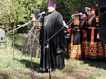 Глава Россошанского благочиния поздравил сельчан и гостей с. Лизиновка с праздником – днём села