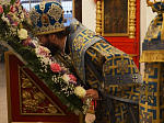 13 октября в Покровском храме с.Шапошниковка Епископ Россошанский и Острогожский Андрей совершил богослужение в честь праздника Покрова Пресвятой Богородицы
