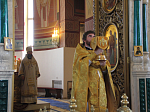 Воскресное архиерейское богослужение в Ильинском соборе