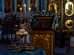 В канун праздника Сретения Господня Преосвященнейший Дионисий совершил всенощное бдение в Ильинском кафедральном соборе