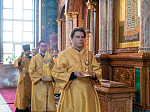 Правящий Архиерей совершил воскресное богослужение в Благовещенском кафедральном соборе