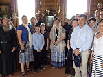 Православные верующие из Великобритании совершили паломничество по Воронежской земле