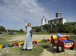 Освящение детской площадки в селе Кривоносово