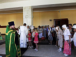 В Верхнем Мамоне праздник в честь святых Петра и Февронии Муромских начался с молебна