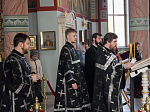 Архиерейское богослужение в Свято-Ильинском кафедральном соборе