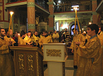 Преосвященнейший Андрей, епископ Россошанский и Острогожский, совершил молебен накануне гражданского новолетия