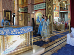 В праздник Успения Пресвятой Богородицы Преосвященнейший епископ Андрей совершил Божественную литургию и попрощался с паствой