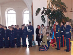 Верхнемамонские кадеты приняли присягу в день Святителя Николая-Чудотворца