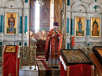 Воскресное богослужение в Ильинском кафедральном соборе