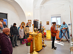 Соборное богослужение в Никольском храме Павловского благочиния