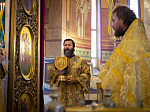 Архипастырь совершил богослужение в Ильинском соборе
