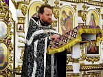Иеромонах Тихон (Жданов) совершил утреню с чтением покаянного канона Андрея Критского
