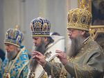 Епископ Россошанский и Острогожский Андрей принял участие в торжествах в честь праздника Покрова Пресвятой Владычицы нашей Богородицы и Приснодевы Марии в городе Новочеркасске