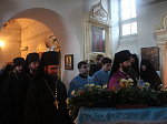 Архипастырский визит в Костомаровский Свято-Спасский женский монастырь