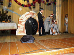 Рождественский спектакль для жителей села Манино