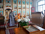 Глава Россошанской епархии совершил богослужение в храме Архистратига Михаила с. Воронцовка