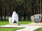 Освящение памятника ветерану ВОВ М.А. Черных