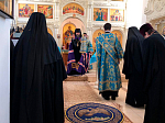 Архиерейское богослужение в Костомаровской обители
