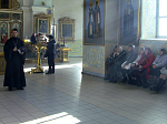 Миссионерская литургия в храме Иоанна Воина