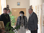 Храмовый комплекс посетил ктитор кафедрального собора, почетный гражданин области Н.М. Ольшанский