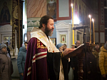 Накануне гражданского Новолетия Глава Россошанской епархии совершил молебен в Свято-Ильинском соборе