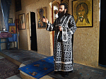 В Белогорском мужском монастыре совершена литургия Преждеосвященных Даров