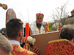 В пятницу Светлой седмицы Преосвященнейший епископ Андрей совершил Божественную литургию в Никольском храме на Троицком источнике