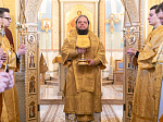 В день памяти священномученика Петра, архиепископа Воронежского, епископ Россошанский и Острогожский Дионисий сослужил митрополиту Воронежскому и Лискинскому Сергию за богослужением в Алексиево-Акатовом монастыре