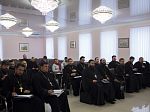 Рабочее совещание в управлении Россошанской епархии