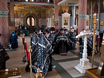Секретарь Россошанской епархии совершил Чин пассии