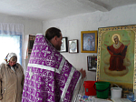 Богослужения в селе Хохол-Тростянка Острогожского района