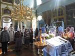 Престольный праздник в Спасском храме с. Ближняя Полубянка