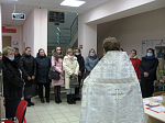 В праздник Крещения благочинный посетил государственные организации г. Богучара