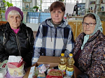 Приход Тихоновского храма с. Шубное оказал помощь семье беженцев из Харькова