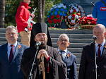 Преосвященнейший епископ Дионисий принял участие в митинге к 79-й годовщине Победы