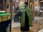 В канун праздника входа Господня в Иерусалим Преосвященнейший епископ Дионисий совершил всенощное бдение в Ильинском кафедральном соборе