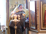 Божественная литургия в Острогожском Сретенском храме в день поминовения святых новомучеников и исповедников Церкви Русской