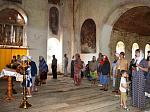 Соборная служба в храме святого пророка Ильи села Ильинка