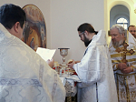 Епископ Россошанский и Острогожский Дионисий совершил Божественную литургию в Казанском храме города Павловска