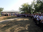 Начало учебного года в Белогорьевской школе