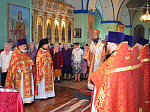 Преосвященнейший епископ Андрей совершил богослужение и освящение часовни в с.Солдатское