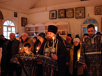 Чтение покаянного канона в Казанском храме